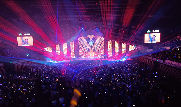 钱柜QG777舞台租赁LED显示屏