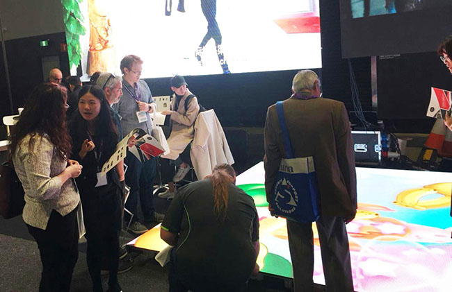 展会现场 | 繁华之处 钱柜QG777LED“撩”动人心！