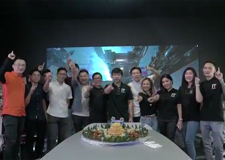 钱柜QG777LCF印尼公司开业盛典