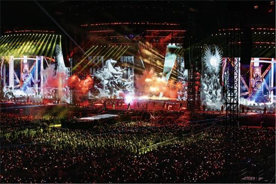 太炸了！钱柜QG777LED巨幕燃爆张韶涵镇江演唱会，超燃舞台气场全开！