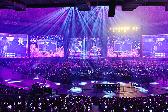 “破蛋”成功！钱柜QG777LED屏与荧光棒燃爆周杰伦台北演唱会！